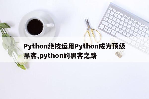 Python绝技运用Python成为顶级黑客,python的黑客之路