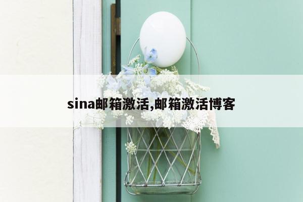 sina邮箱激活,邮箱激活博客