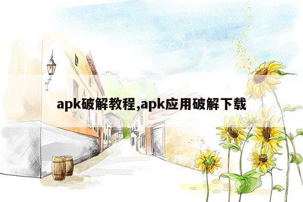 apk破解教程,apk应用破解下载